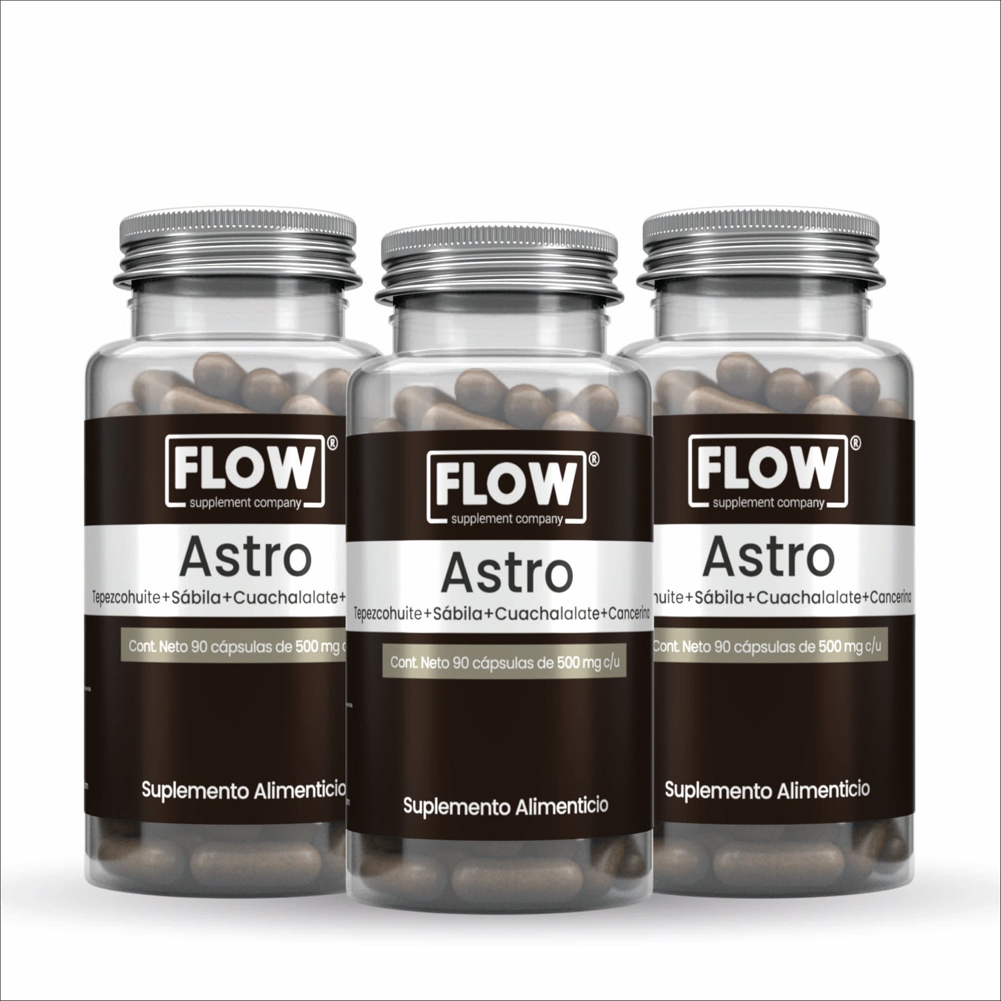 Astro / 90 cápsulas de 500 mg c/u