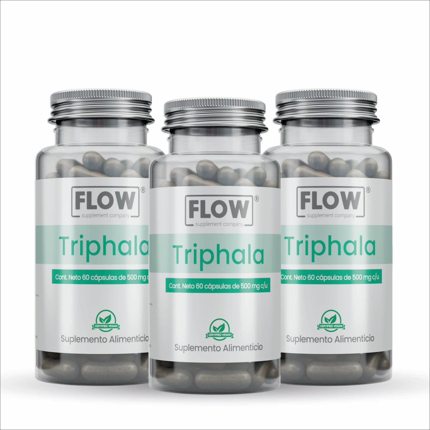 Triphala / 60 cápsulas (veganas) de 500 mg.
