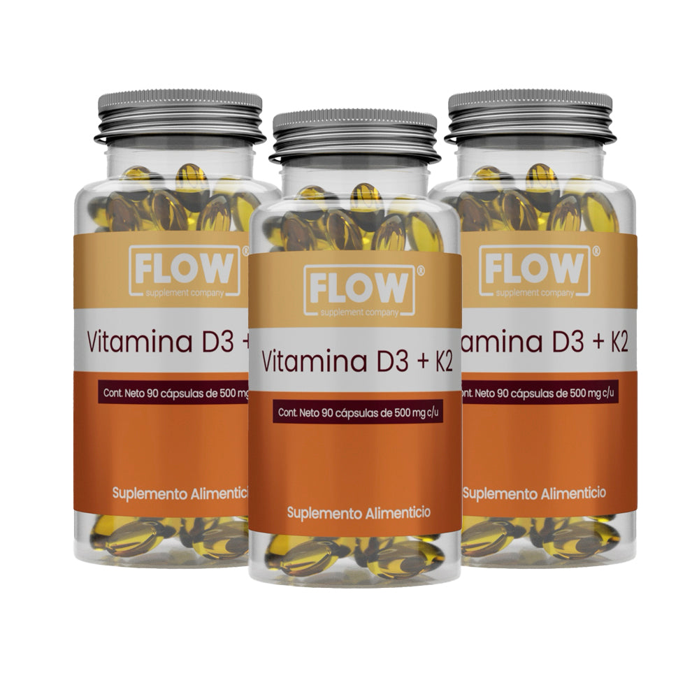 Vitamina D3 + Vitamina K2 + Aceite de Oliva + Extracto de Baya de Sauco