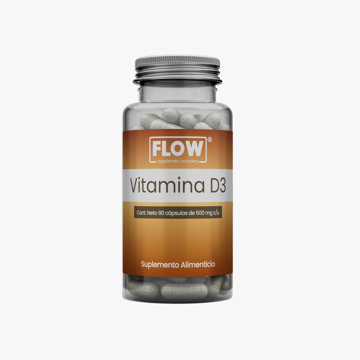 Vitamina D3 / 90 Cápsulas de 500 mg