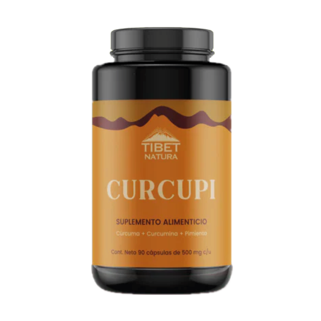 Curcupi Curcumina / Pimienta Negra 90 Cápsulas De 500 mg c/u