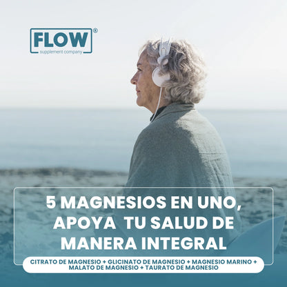 5 Multi Magnesio – Suplemento con 5 formas de magnesio para bienestar integral