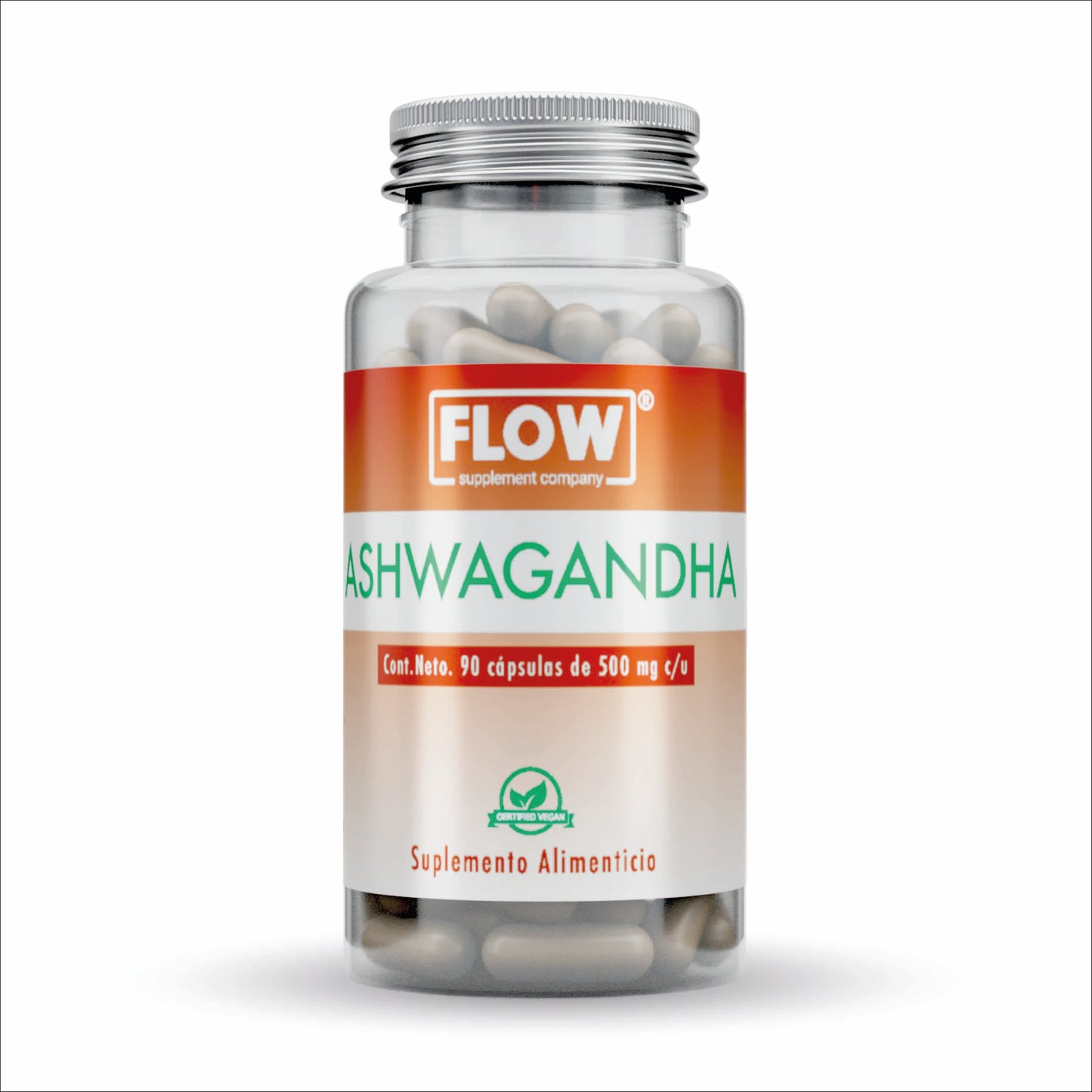 Ashwagandha / 90 cápsulas de 500 mg c/u