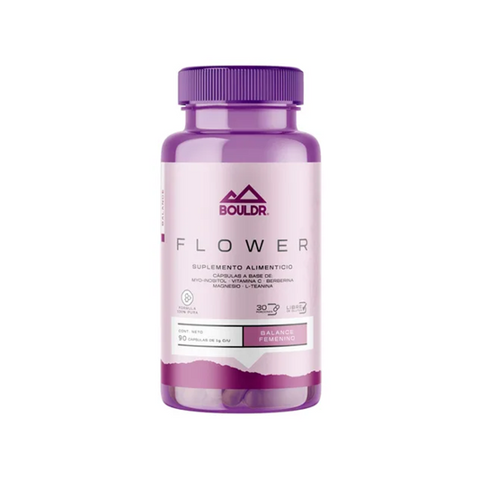 Multivitaminico Mujer Buouldr Flower Balance Femenino 90 Capsulas de 1 gr