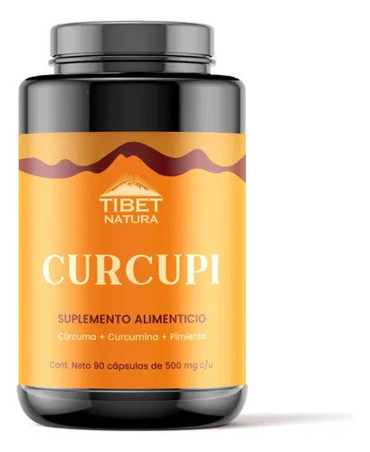 Curcupi Curcumina / Pimienta Negra 90 Cápsulas De 500 mg c/u
