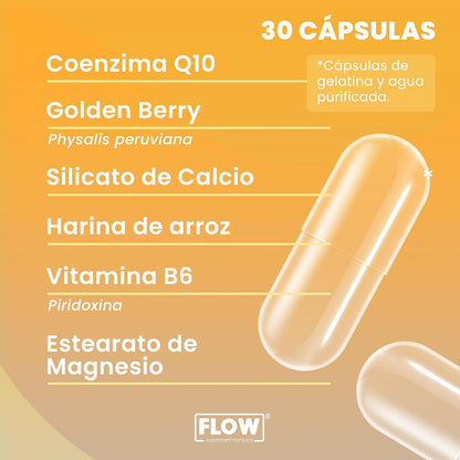 Coenzima Q10 (120mg) / 30 cápsulas de 500 mg.