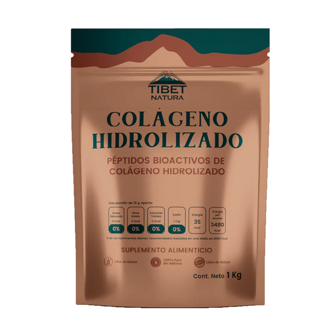 Colágeno Hidrolizado Bovino Tibet Natura con Peptidos Bio activos