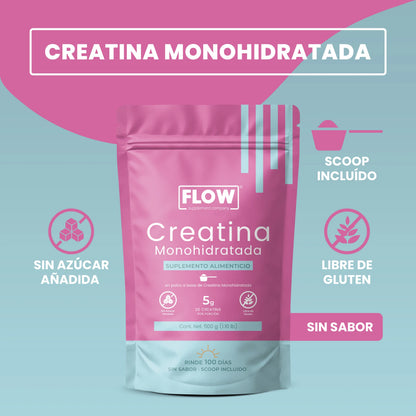 Creatina Monohidratada 100% Pura | Suplemento para Rendimiento y Fuerza