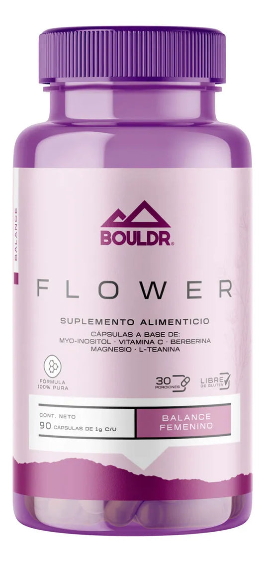 Bouldr Flower Balance Femenino 90 Cáps