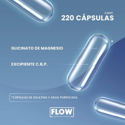 Glicinato de Magnesio 220 Cápsulas | Alta Absorción y Apoyo al Sistema Nervioso