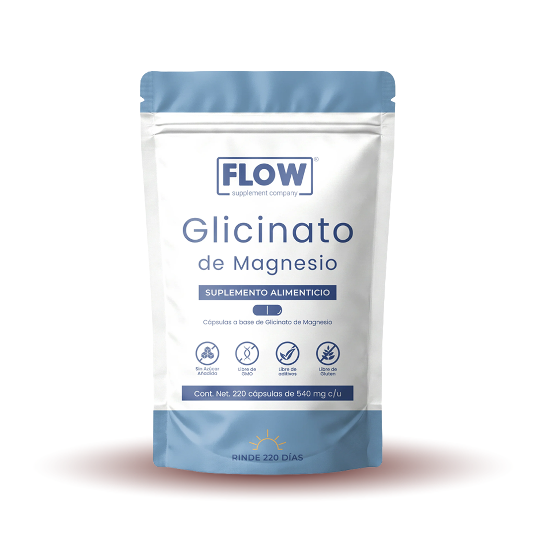 Glicinato de Magnesio 220 Cápsulas | Alta Absorción y Apoyo al Sistema Nervioso