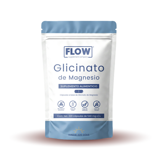 Glicinato de Magnesio 220 Cápsulas | Alta Absorción y Apoyo al Sistema Nervioso