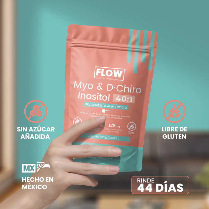 Myo & D-Chiro Inositol 40:1 | Fórmula para Equilibrio y Bienestar Femenino