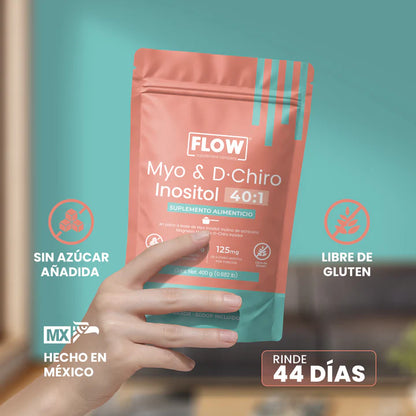 Myo & D-Chiro Inositol 40:1 | Fórmula para Equilibrio y Bienestar Femenino