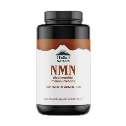 NMN Nicotinamida Mononucleótido 30 cápsulas de 500 mg c/u - TÍbet Natura