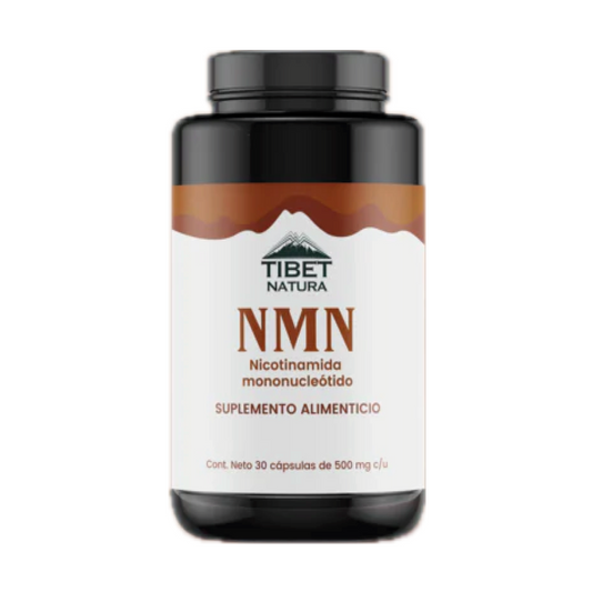 NMN Nicotinamida Mononucleótido 30 cápsulas de 500 mg c/u - TÍbet Natura