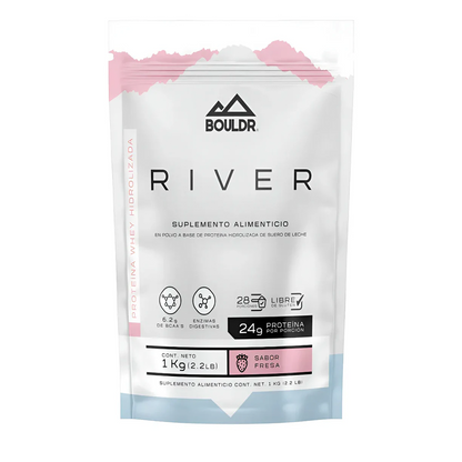 Proteína Whey Hidrolizada River 1 Kg