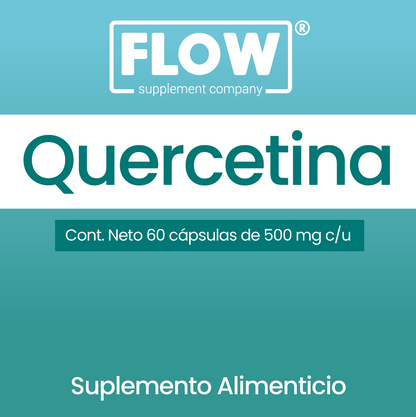 Quercetina / 60 cápsulas de 500 mg.