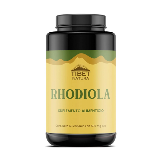 Rhodiola Rosea - 60 Cápsulas 500 mg c/u