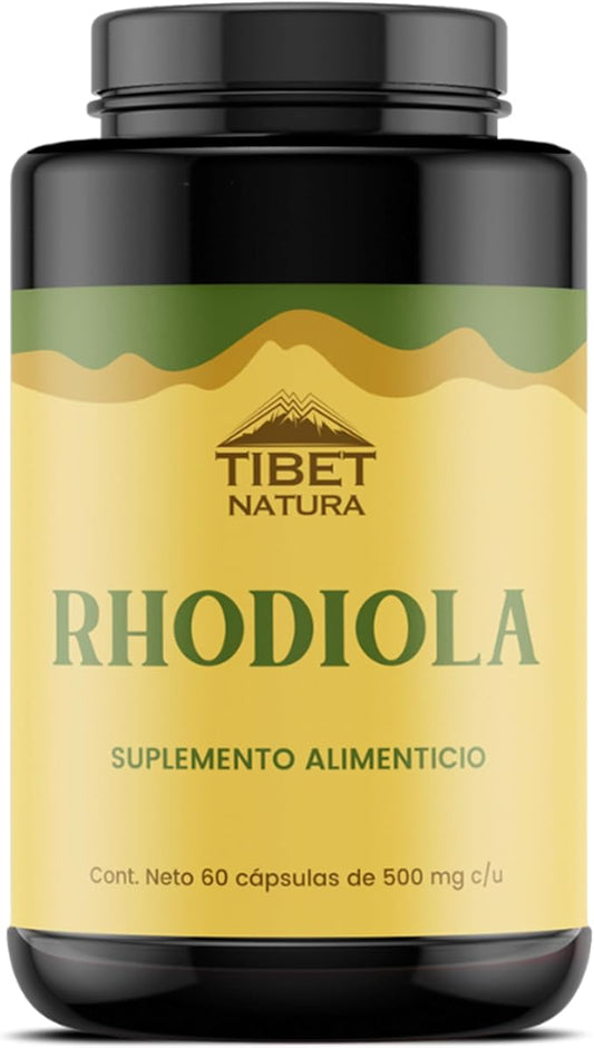 Rhodiola Rosea - 60 Cápsulas 500 mg c/u