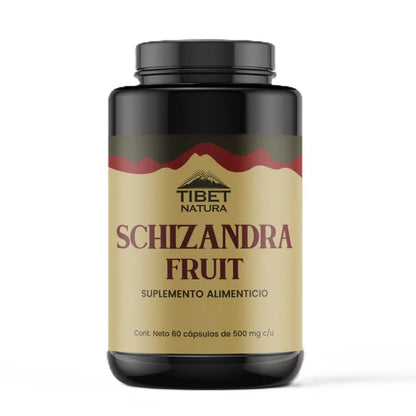Schizandra Fruit Tibet Natura 60 cápsulas de 500 mg