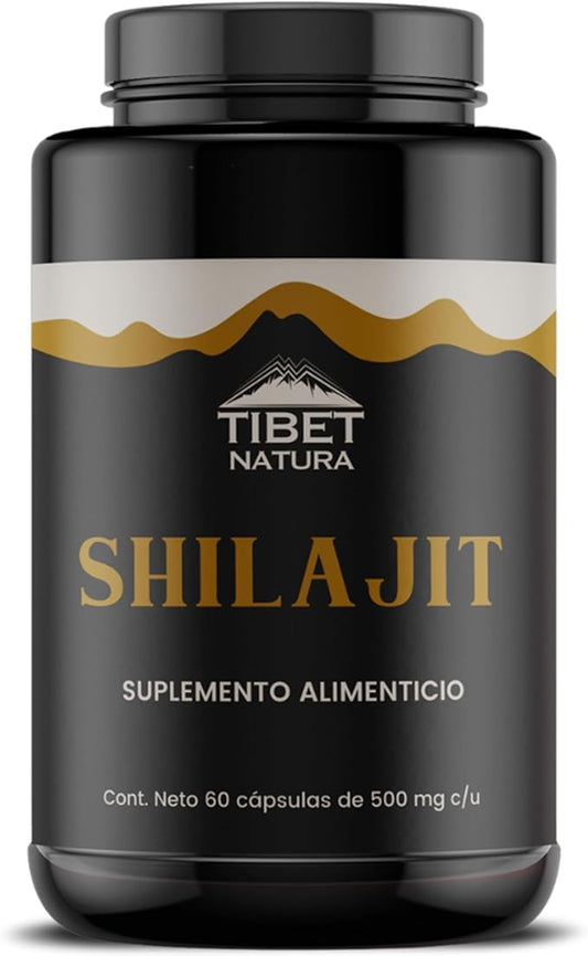 Shilajit Tibet Natura 60 Cápsulas de 500 mg