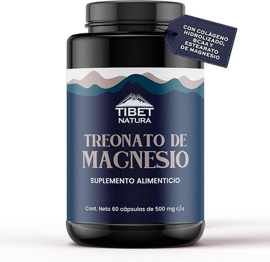 Treonato de Magnesio Tibet Natura 60 Capsulas