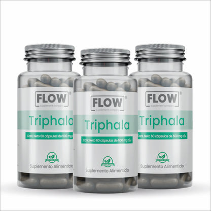 Triphala / 60 cápsulas (veganas) de 500 mg.