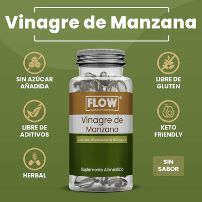 VInagre de Manzana + Vitamina B + Vitamina C
